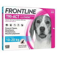 Frontline Tri-Act Фронтлайн TRI-ACT для собак 10-20 кг (піпетка)