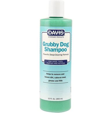 Davis Grubby Dog Shampoo - Девіс Шампунь глибокого очищення для собак та котів, концентрат, 355 мл