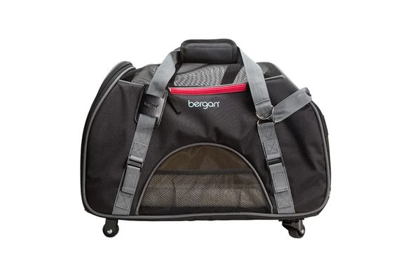 Bergan Wheeled Comfort Carrier - Сумка переноска на колесах для собак и котів