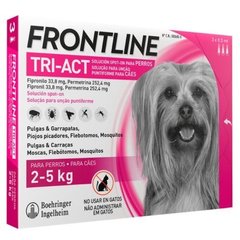 Frontline Tri-Act Фронтлайн TRI-ACT для собак 2-5 кг (піпетка)