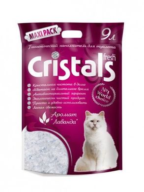 CRISTALS Fresh Наполнитель для кошачьего туалета с лавандой