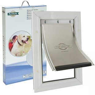 PetSafe Staywell Aluminium Extra Large ПЕТСЕЙФ СТЕЙВЕЛ АЛЮМИНИЙ дверца для собак крупных и гигантских пород, усиленная конструкция (для гигантских пород ( 417х692 мм))