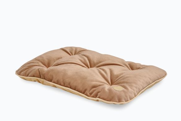 Подстилка подушка для кошек и собак Harley & Cho Velour pillow Tomas Cacao коричневого цвета, размер S