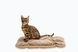Подстилка подушка для кошек и собак Harley & Cho Velour pillow Tomas Cacao коричневого цвета, размер S фото 1