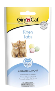 GimCat Kitten Tabs - Вітамінні ласощі для кошенят, 40 г