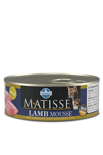 Влажный корм для взрослых кошек Farmina Lamb Mousse с ягненком, 85 г