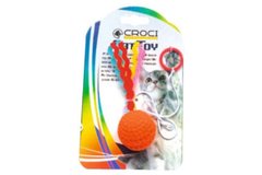 Игрушка для кошек CROCI Мяч на резинке, 4 см