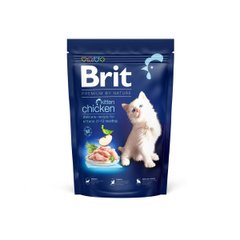 Brit Premium by Nature Kitten Chicken - Сухий корм для кошенят всіх порід 1-12 місяців з куркою, 1.5 кг