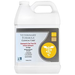 Veterinary Formula Clinical Care Oatmeal&Tea Tree Oil Infuser Shampoo ВЕТЕРИНАРНА ФОРМУЛА ЗВОЛОЖУВАЛЬНИЙ шампунь для собак, антибактеріальний, протизапальний (3,8)