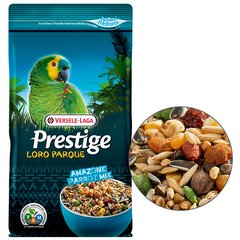 Versele-Laga Prestige Loro Parque Amazone Parrot Mix - Повнораціонний корм для південноамериканських середніх та великих папуг, 1 кг