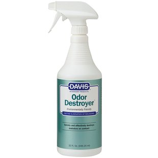 Davis Odor Destroyer - Дэвис Спрей для удаления запаха, 946 мл