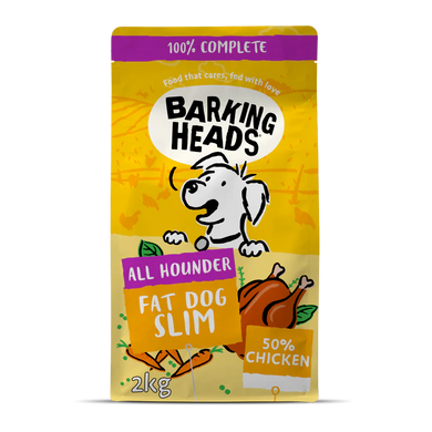 Сухой корм для взрослых собак с курицей Barking Heads CHICKEN FAT DOG SLIM LIGHT, 2 кг