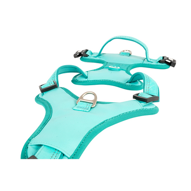 Шлейки для собак Max & Molly Smart ID Sport Harness Matrix 2.0 Turquoise бірюзового кольору, S