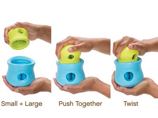 West Paw TOPPL TREAT TOY - Іграшка - головоломка для собак S (8 см)