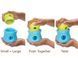 West Paw TOPPL TREAT TOY - Іграшка - головоломка для собак S (8 см) фото 6