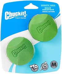 Chuckit Erratic Ball M 6 cm 1 Pack - Чакит Непредсказуемый мяч
