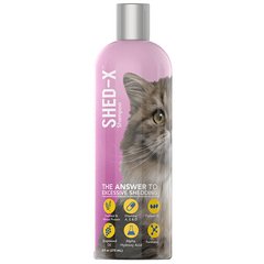 SynergyLabs Shed-X Shampoo СИНЕРДЖИ ЛАБС ШЕД-ИКС шампунь против линьки для котов (0,273)