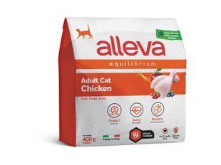 Alleva Equilibrium Chicken Adult Cat - Сухий корм для дорослих котів з куркою 0,4 кг