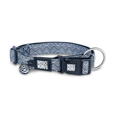 Ошейник для собак Max & Molly Smart ID Collar Mykonos с принтом Миконос, XS