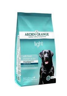 Arden Grange Adult Dog Light - Арден Гранж сухой корм для собак с лишним весом с курицей и рисом, 2 кг