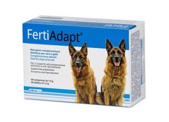 FertiAdapt - Диетическая добавка для поддержки и подготовки к течке и размножению у собак и кошек, 60 таблеток