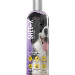 SynergyLabs Shed-X Shampoo СИНЕРДЖІ ЛАБС ШЕД-ІКС шампунь проти линьки для собак (0,473)