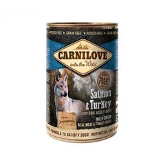 Carnilove Dog Консерва для собак з лососем та індичкою, 400 г