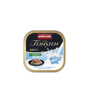 Animonda Vom Feinsten Adult with rabbit in cream sauce - Анімонда консерви для котів з кроликом 100 г