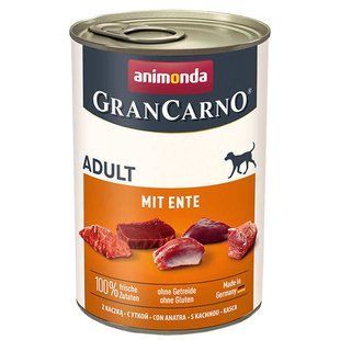 Animonda GranCarno Adult with Duck - Анімонда консерви для собак з качкою 400 г