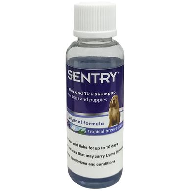 Sentry Tropical Breeze - Шампунь від бліх та кліщів для собак, 45 мл