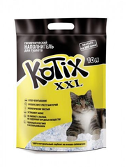 KOTIX - силікагелевий наповнювач для котячого туалету 10 л