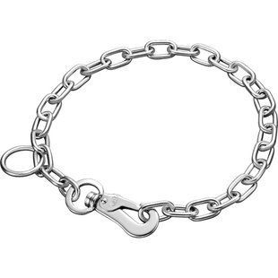 Sprenger Long Link - Середня ланка+карабін нашийник для собак, 3 мм, сталь (Хромована сталь)