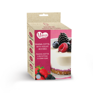 Лакомство для собак от 3-х месяцев Mavsy Freeze dried PANACOTTA WITH YOGURT AND WILD BERRIES панна-котта с йогуртом и лесными ягодами, 50 г