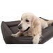 Harley & Cho Sofa Gray - Лежак серого цвета с усиленной поверхностью и бортами для собак L фото 3