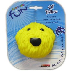 Petstages Ol Yellow Игрушка-пищалка для средних и крупных пород собак "Желтая собака"
