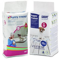 Savic Puppy Trainer САВІК ПАППІ ТРЕЙНЕР пелюшка для собак та цуценят малих та середніх порід (30 шт. ( М: 45х30 см))