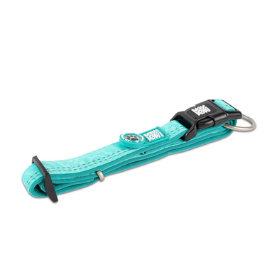 Нашийник для собак Max & Molly Smart ID Collar Matrix 2.0 Turquoise бірюзового кольору, S