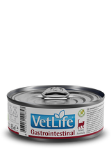 Диетический влажный корм для взрослых кошек Farmina Vet Life Gastrointestinal при заболевании ЖКТ, 85 г