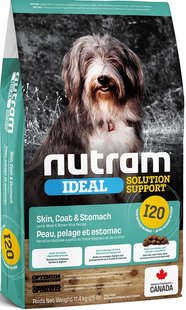 Nutram I20 Ideal Solution Support Sensitive Dog Natural Food - Cухий корм для дорослих собак з ягням і коричневим рисом, 2 кг