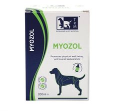 Myozol - Натуральная високоэффективная добавка для увеличения мышечной массы собак, 200 мл