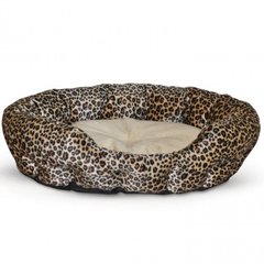 K&H Nuzzle Nest самозігріваючий лежак для собак і кішок (Леопард)
