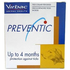 Virbac Preventic Ошейник "Превентик" инсектоакарицидный для собак, 65 см