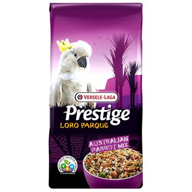Versele-Laga Prestige Loro Parque Australian Parrot Mix - Повнораціонний корм для какаду, 15 кг