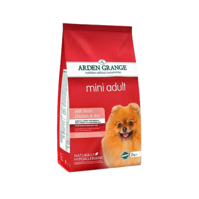 Arden Grange Mini Adult Dog Chicken and Rice - Арден Гранж сухой корм для взрослых собак мелких пород с курицей и рисом, 6 кг