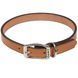 Coastal Circle-T Leather Town - Шкіряний нашийник для собак, бежевий, 2,5 х 60 см