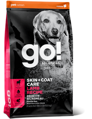 GO! SOLUTIONS Skin + Coat Care: Lamb Meal Recipe (22/14) - Корм з ягням для собак
