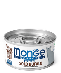 Monge Monoprotein Solo Bufalo - Консерви для котів з буйволом, 80 г