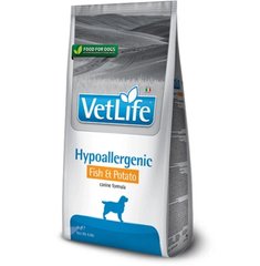Farmina Vet Life Hypoallergenic Fish & Potato - Сухий корм для дорослих собак при харчовій алергії з рибою та картоплею 2 кг