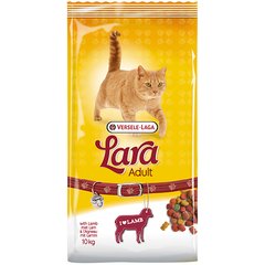 Lara Adult with Lamb - Сухой премиум корм для активных котов, ягненок, 10 кг