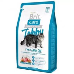 Brit Care Cat Tobby I'm a Large Cat - Сухий гіпоалергенний корм з качкою та рисом для великих порід кішок